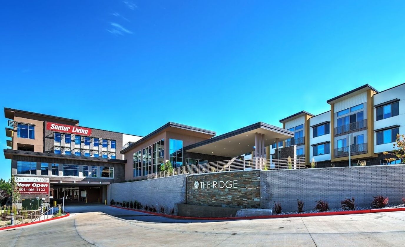 Exterior view of The Ridge Foothill Senior Living