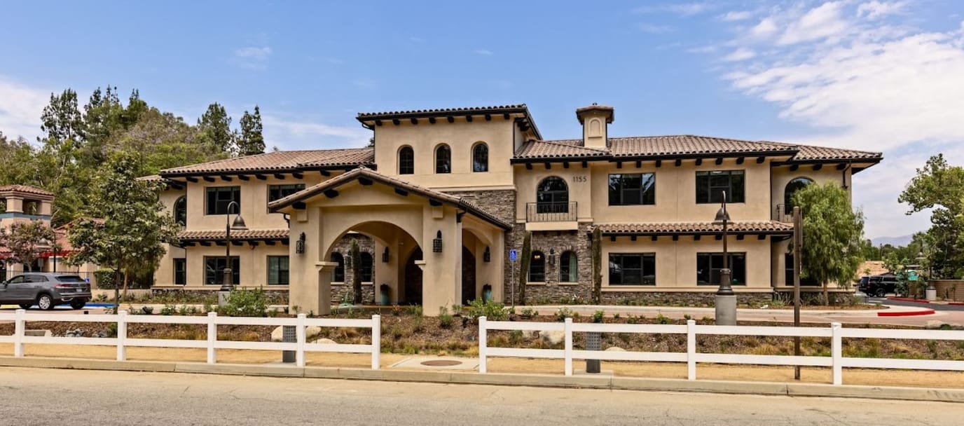 Front exterior of The Terraces at Via Verde