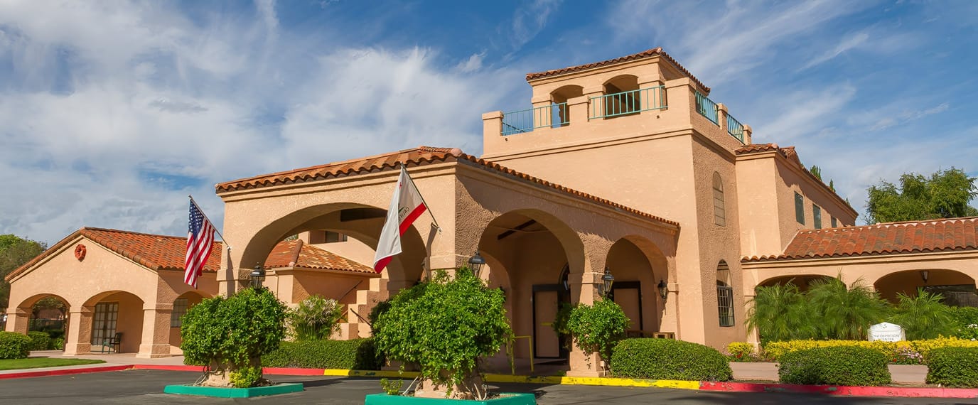 Exterior view of Brookdale at Home Hemet facility