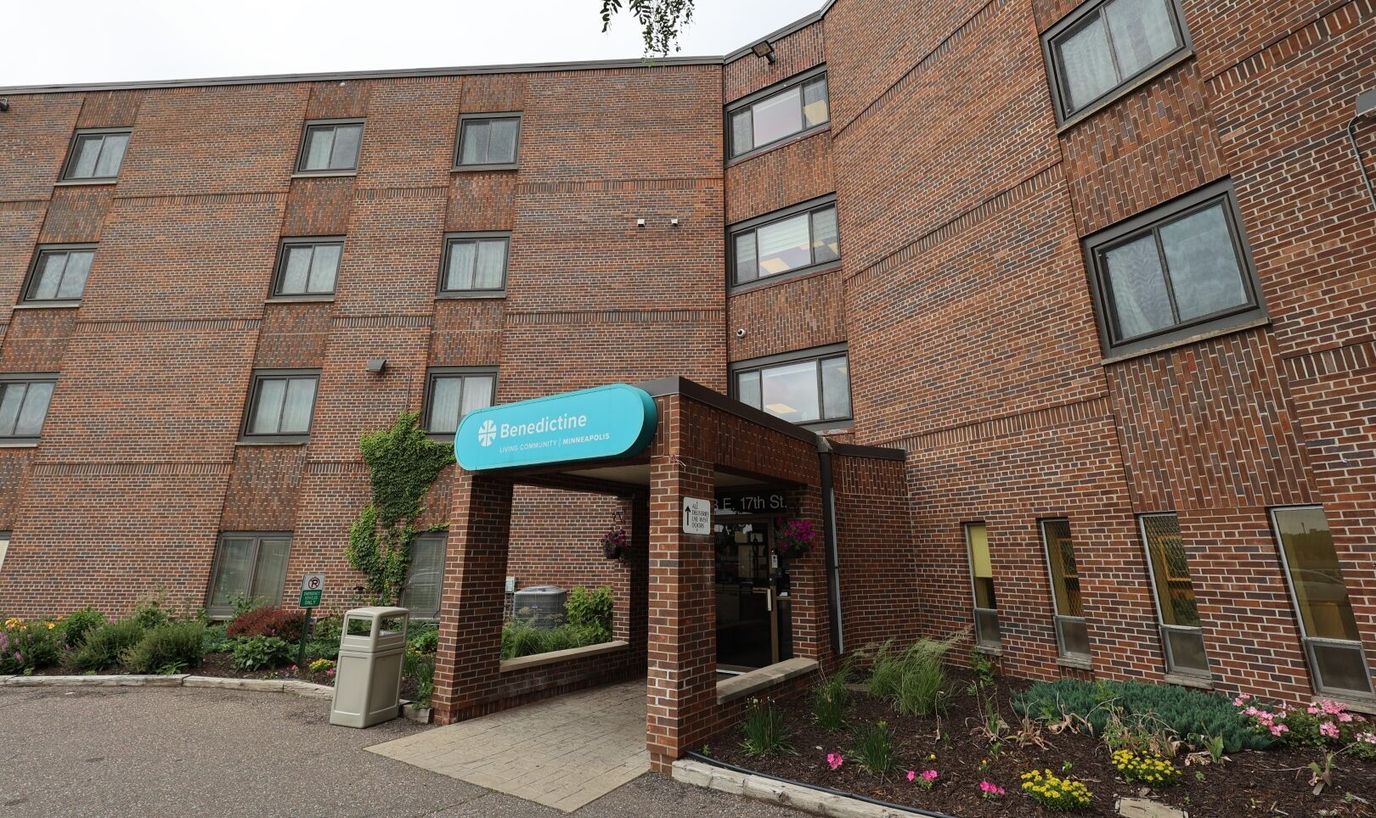 Exterior view of the Benedictine Living Community building