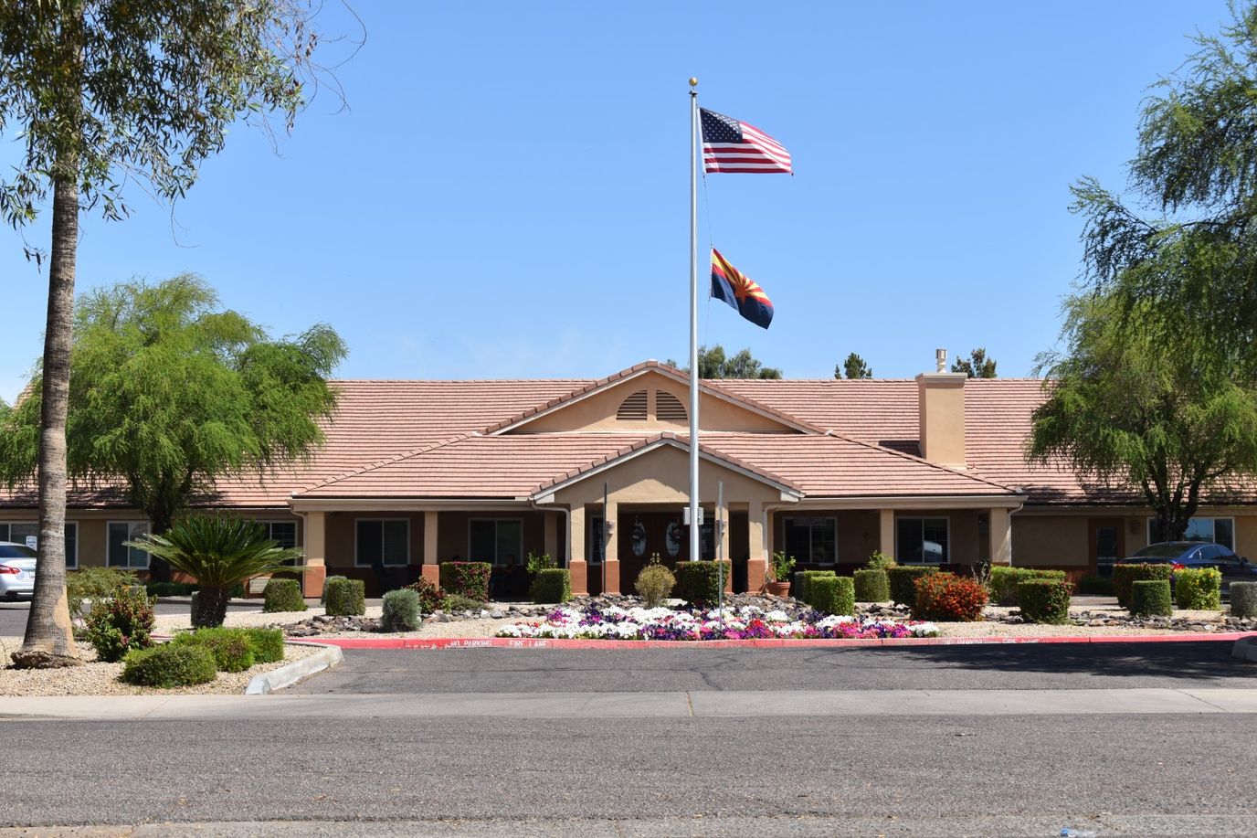 Exterior view of Brookdale Desert Ridge facility