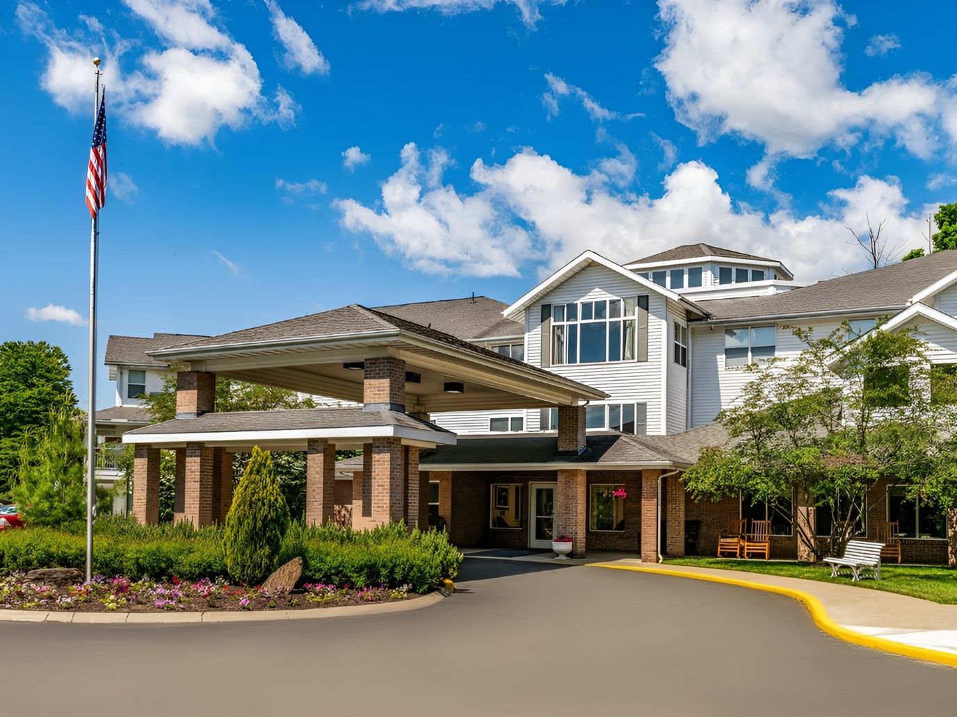 Front entrance of Holiday Devonshire Estates