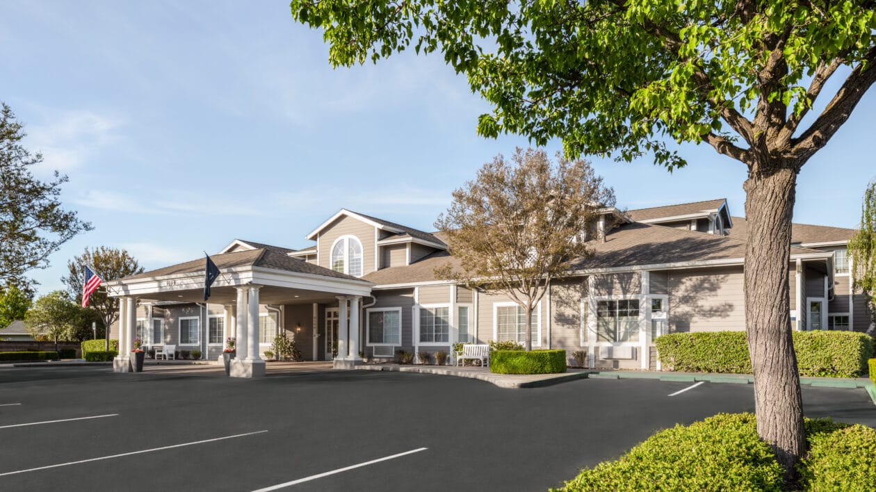 Exterior view of Ivy Park at San Ramon facility