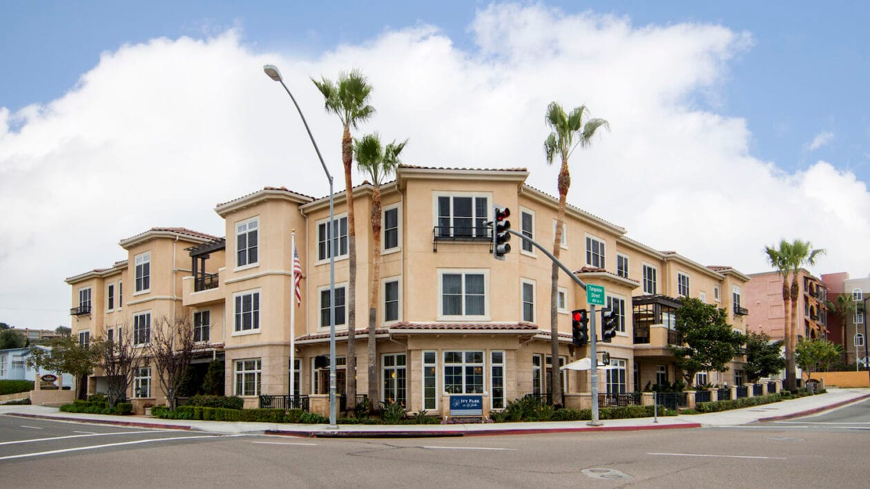 Exterior view of Ivy Park at La Jolla