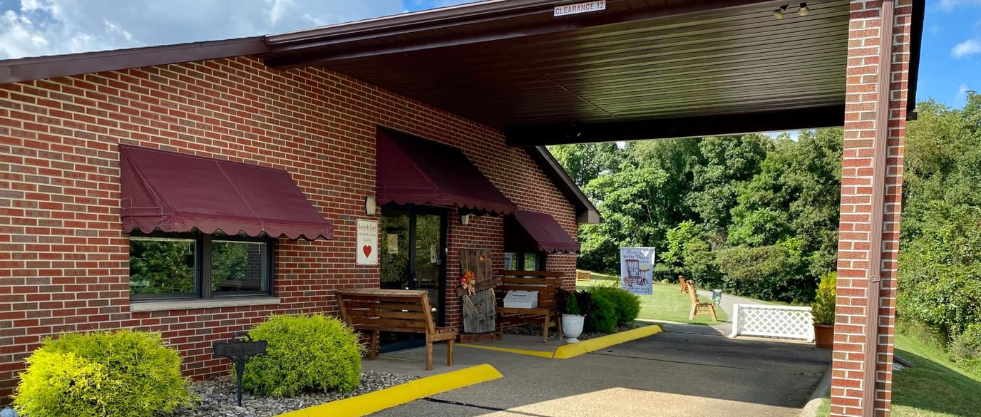 Front entrance of Love & Care Assisted Living facility
