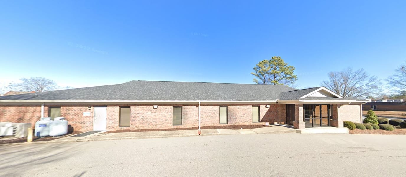 Front exterior view of a senior living facility building