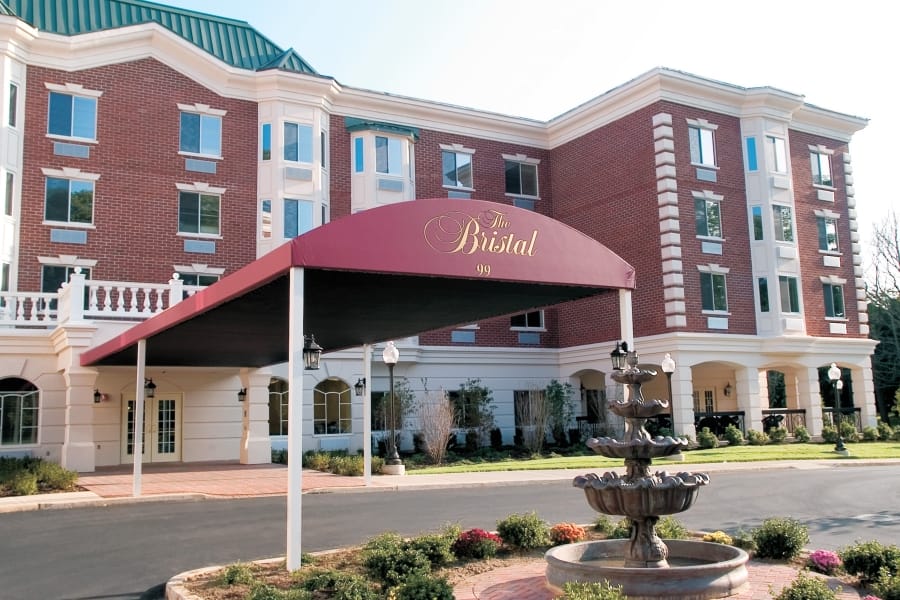 Exterior view of The Bristal at North Hills facility