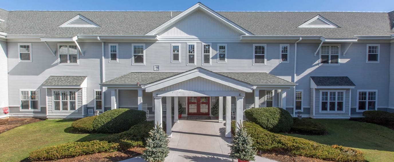 Front entrance of Brookdale Cape Cod facility