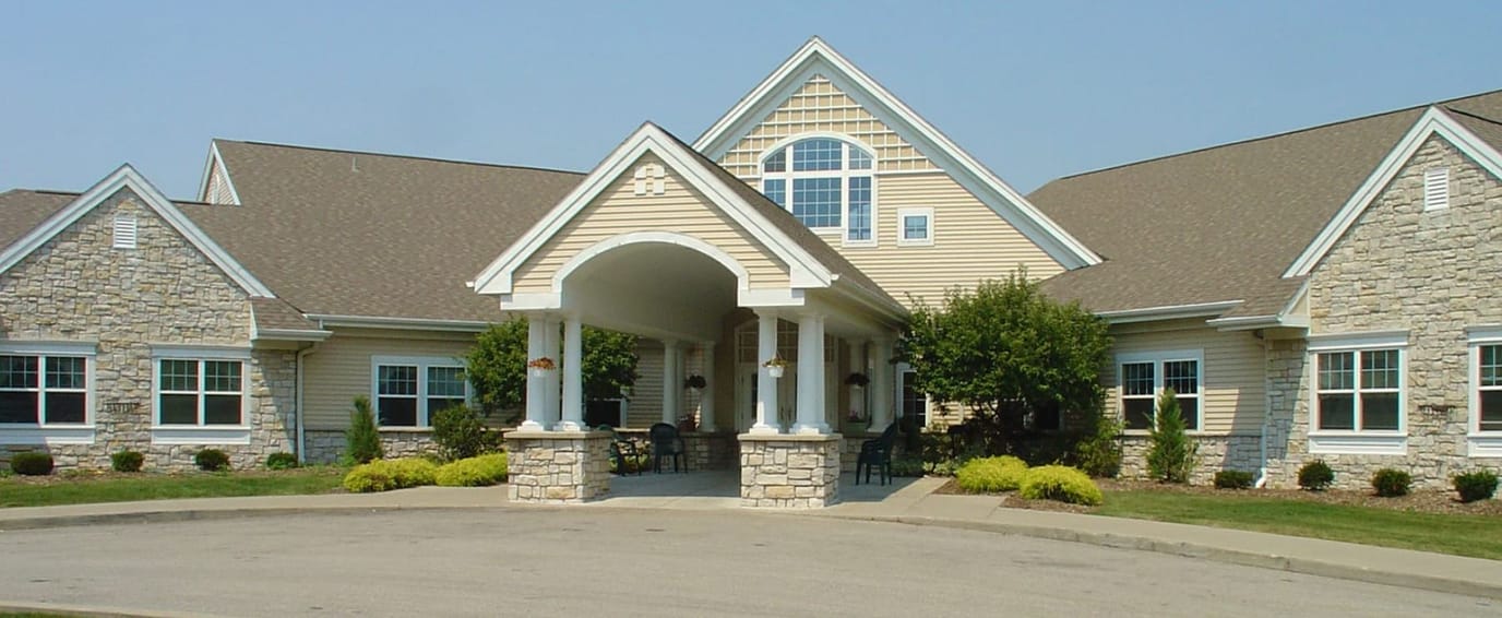 Exterior view of Brookdale Williamsville entrance