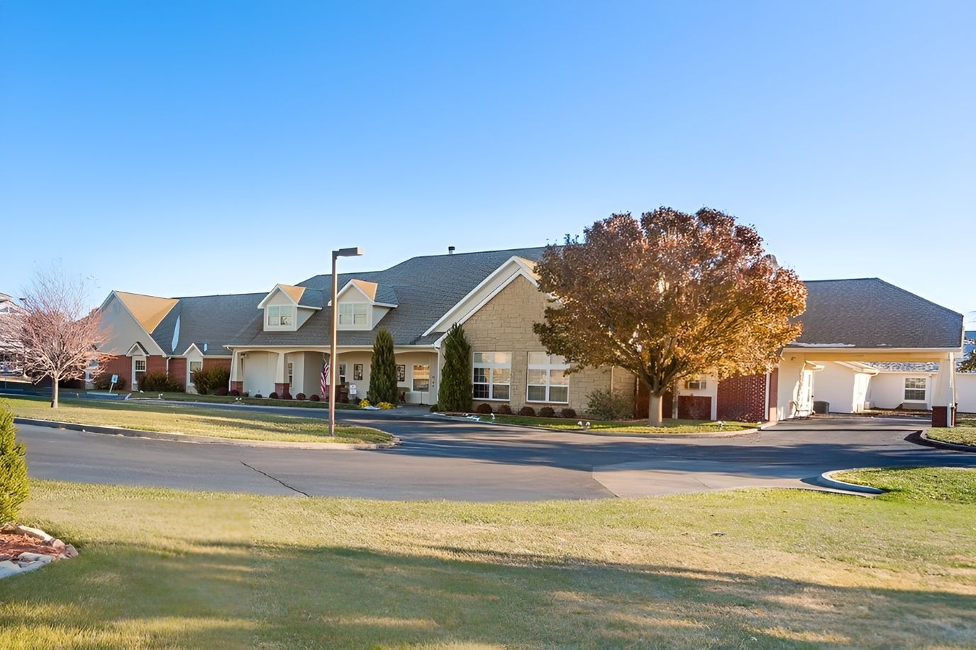 Exterior view of the Brookdale Dodge City facility