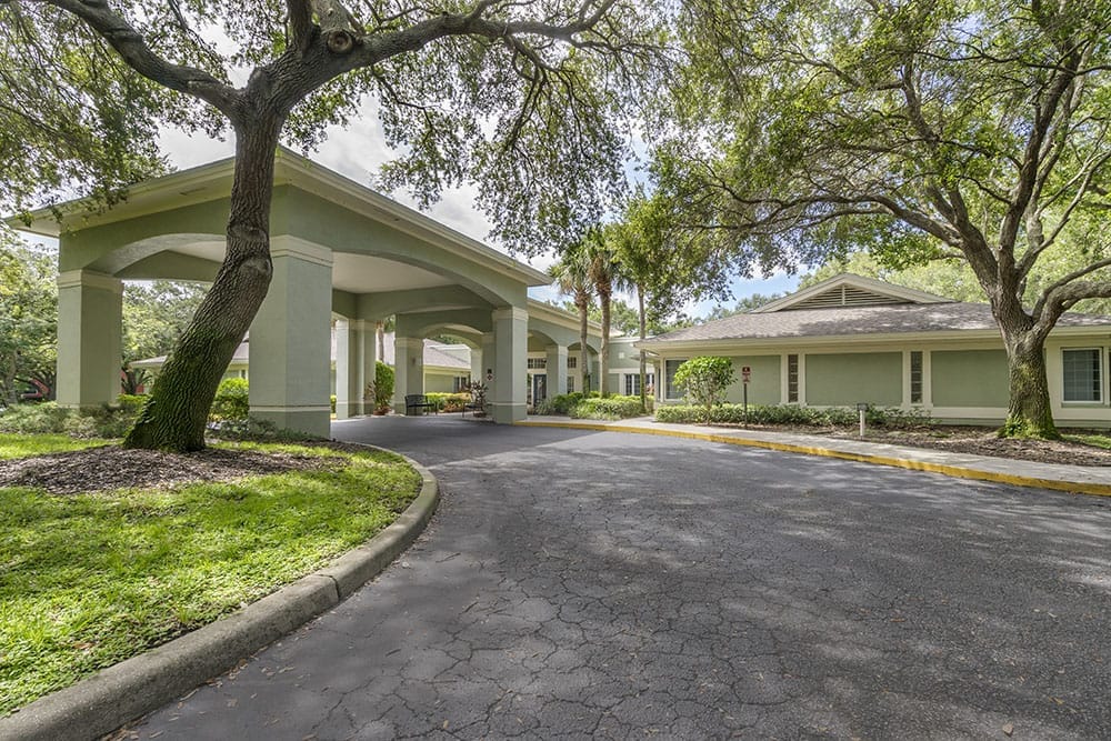 Entrance view of Brookdale Pointe West