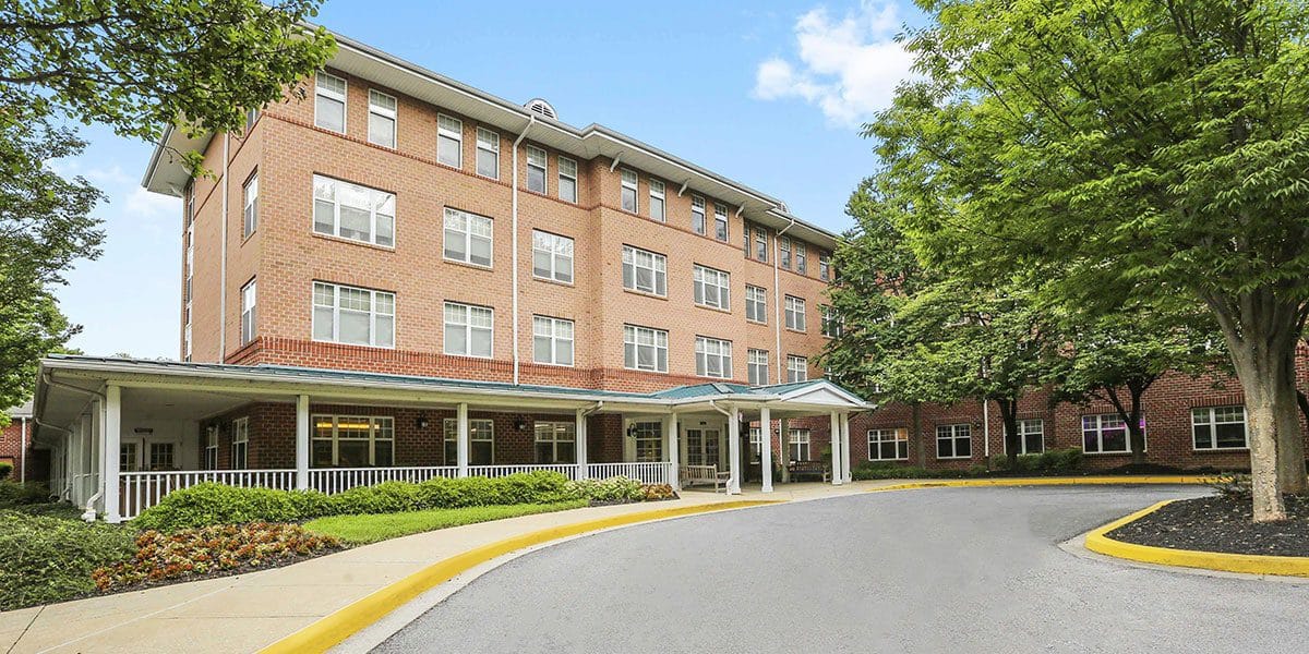 Front exterior view of Weinberg Woods facility