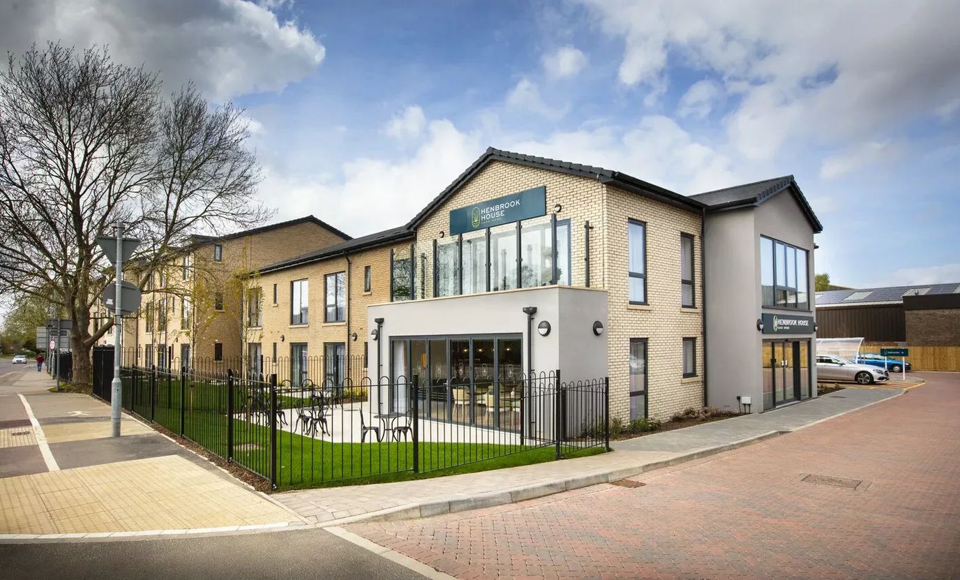 Exterior view of Henbrook House assisted living facility