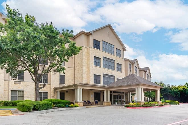 Exterior view of Brookdale Northwest Hills facility