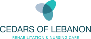 Cedars Nursing Home, Inc., Nursing Home in Lebanon, TN — Company logo featuring stylized shapes and text
