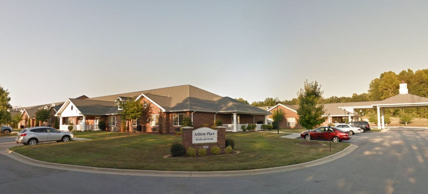Exterior view of nursing home facility
