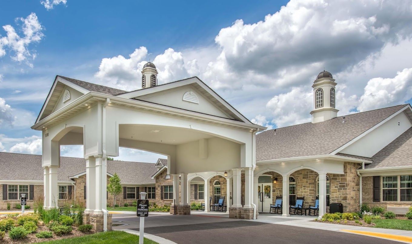 Beautiful entrance of Benton House of Olathe