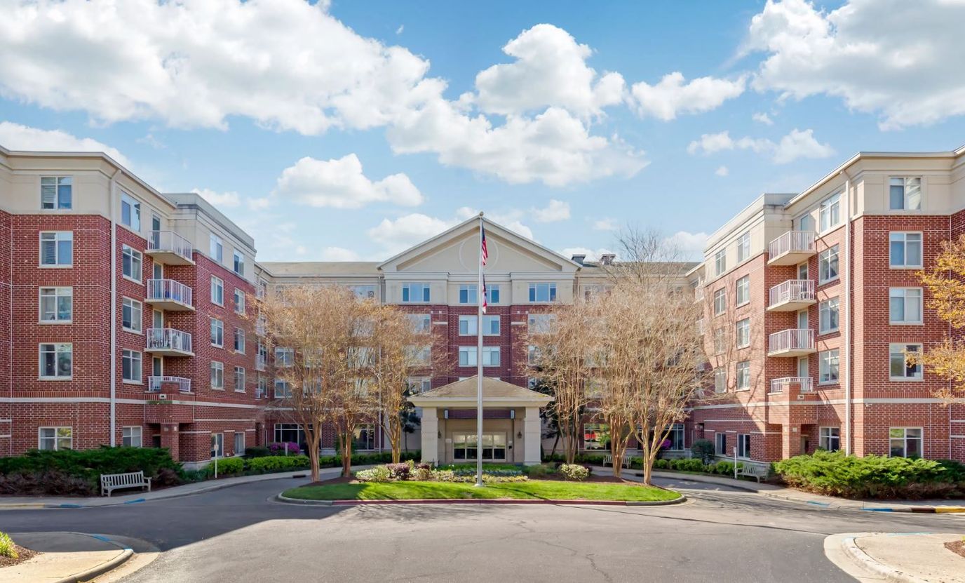 Exterior view of Brookdale at Home Raleigh facility