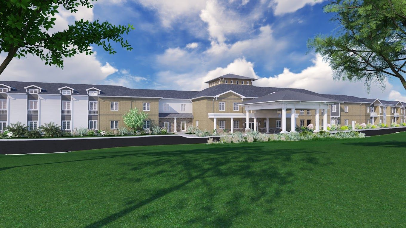 Exterior view of Ciel of Long Grove facility