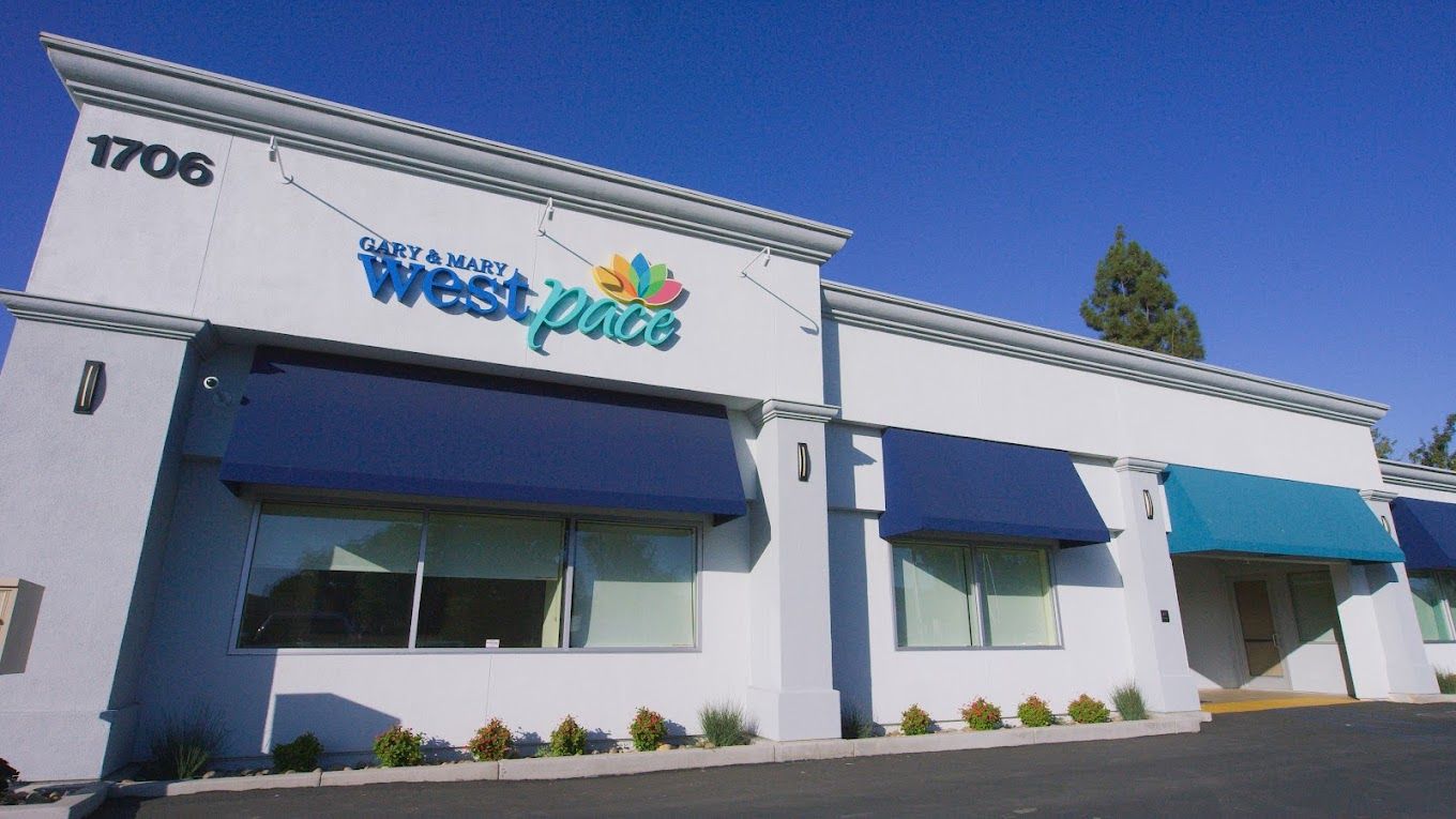 Exterior view of Gary and Mary West Pace facility