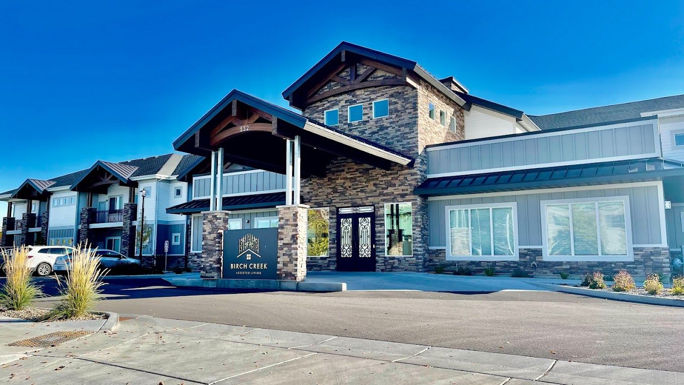 Exterior view of Birch Creek Assisted Living facility
