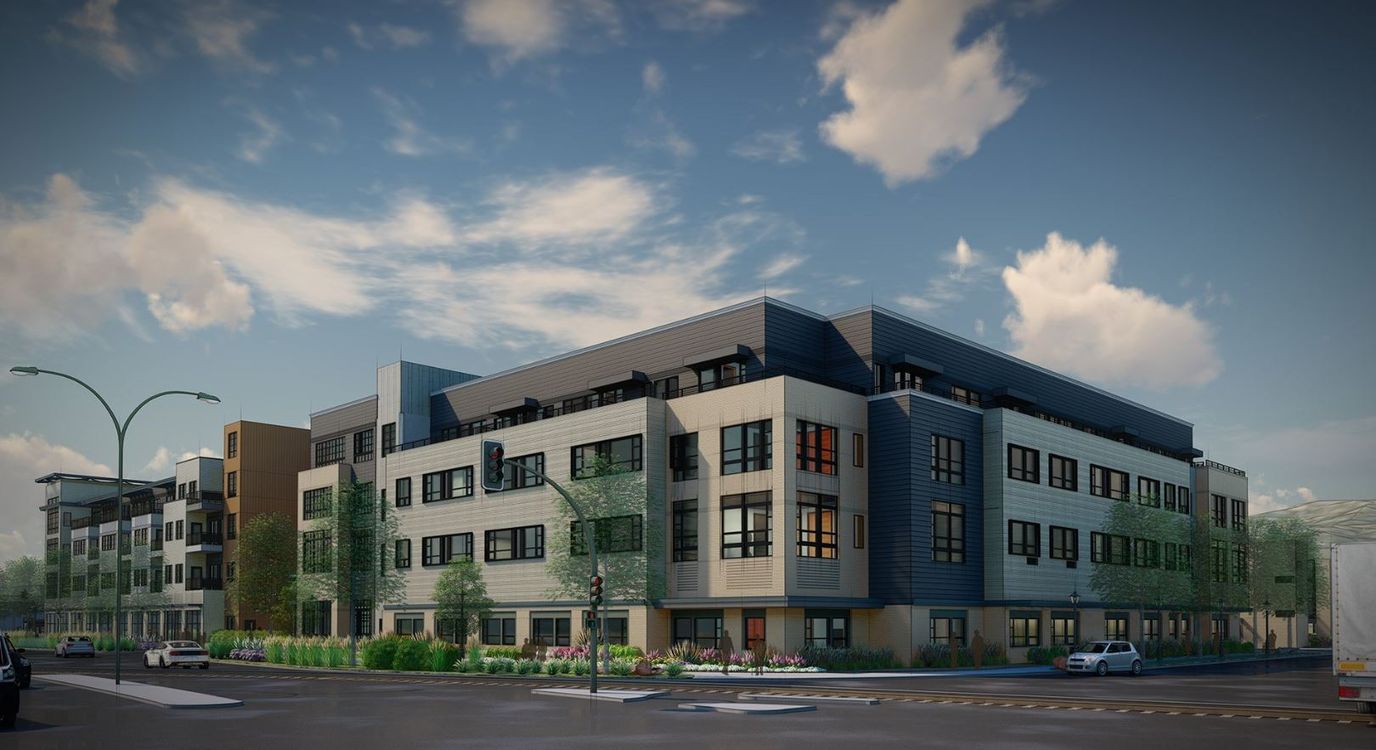 Exterior view of MorningStar Senior Living building