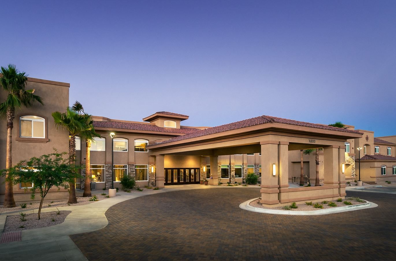 Front entrance of MorningStar of Fountain Hills facility