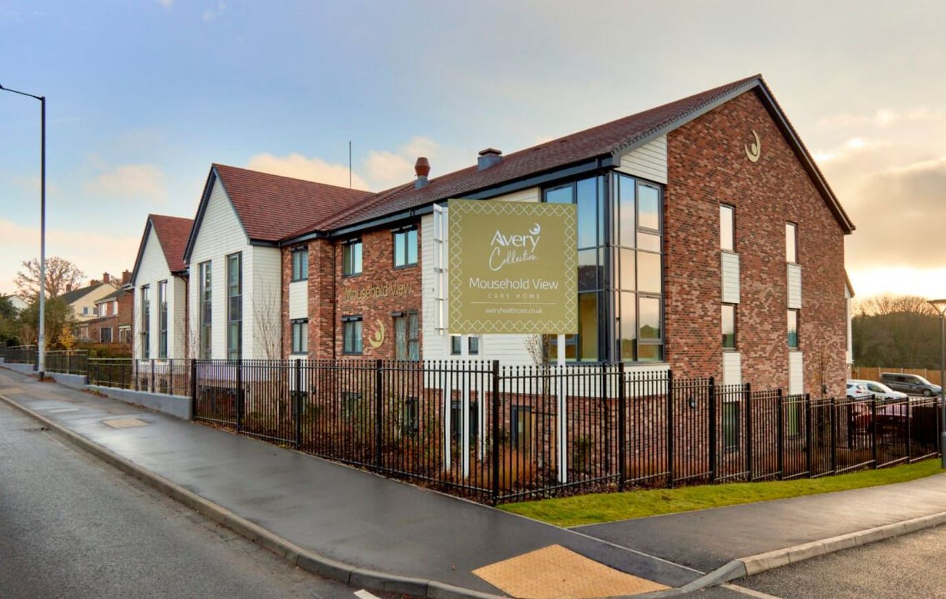 Exterior view of Mousehold View Care Home
