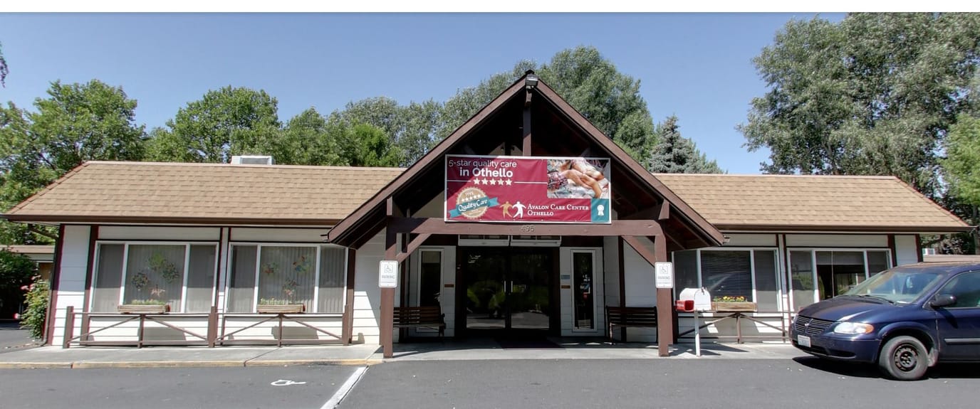 Exterior view of the Othello Care facility