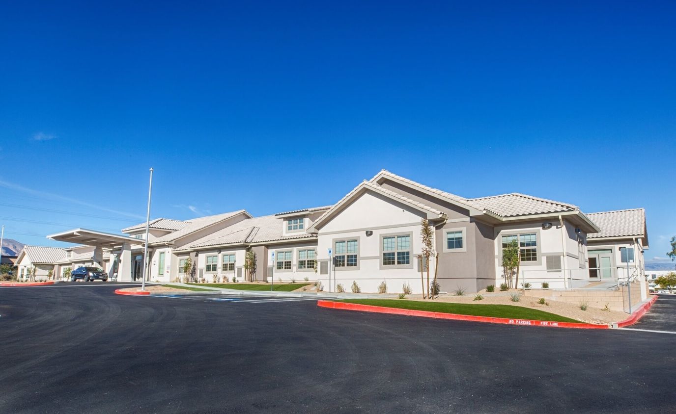 Exterior view of Silverado Red Rock Memory Care Community