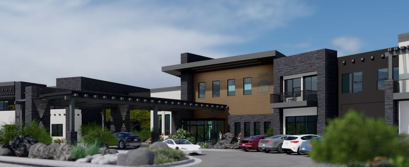Exterior view of Snow Canyon Retirement Community