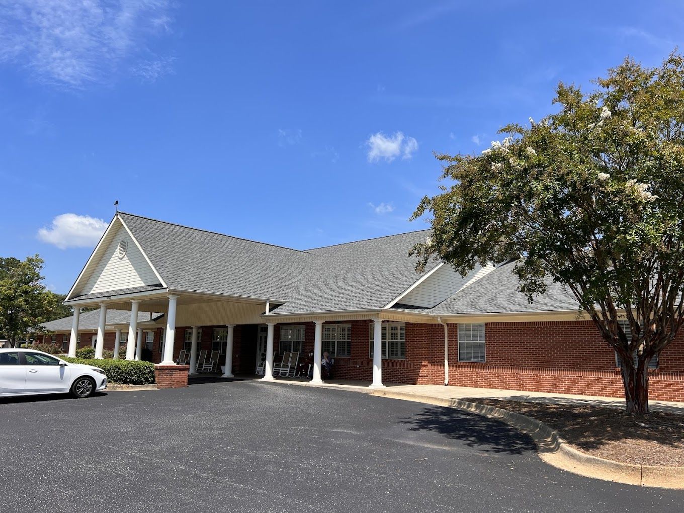 Exterior view of Summer Village Senior Living facility