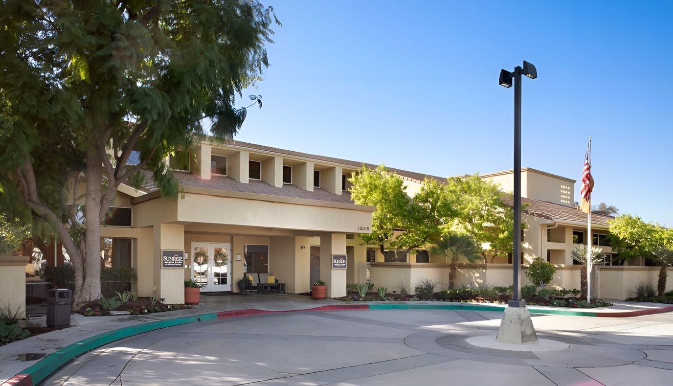 Exterior view of Sunrise at Sterling Canyon facility