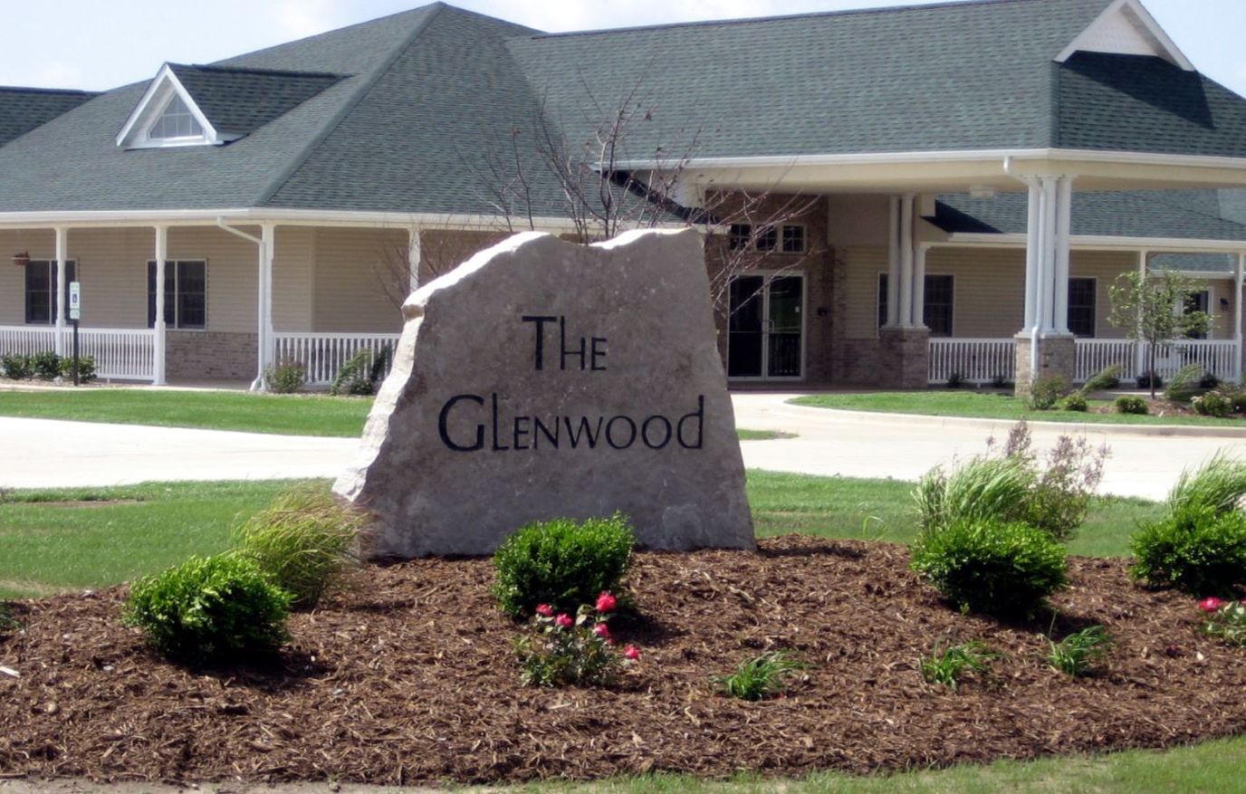Sign for The Glenwood Supportive Living facility