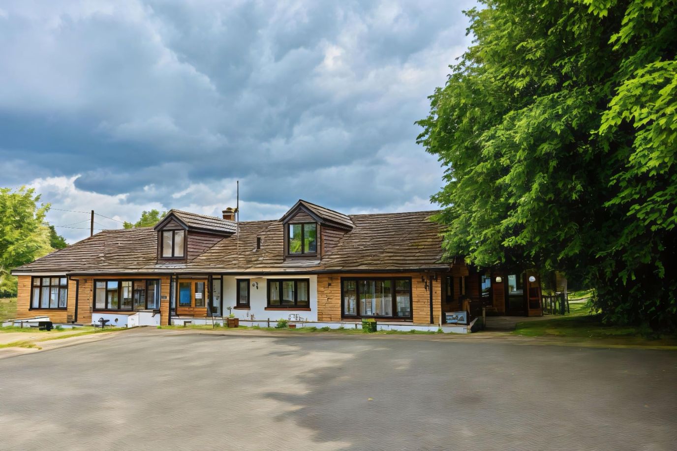 Exterior view of Thurleston House, a senior care facility