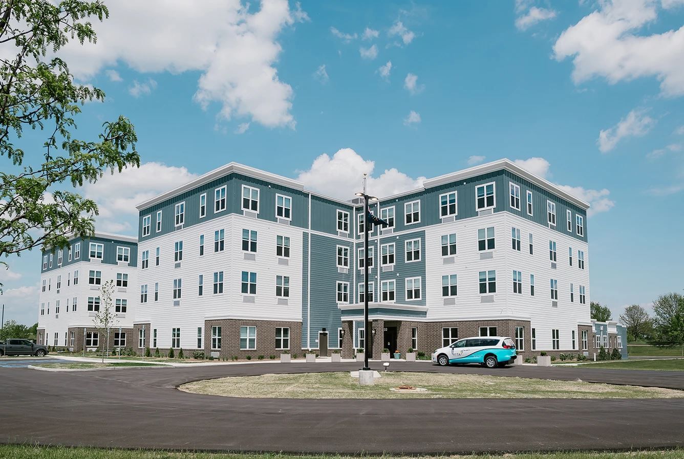 Exterior view of Vita New Whiteland facility