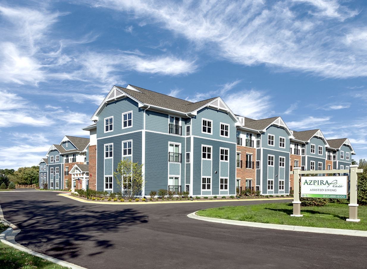 Exterior view of Azpira Place of Lake Zurich building