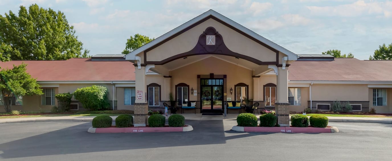 Exterior view of Brookdale Medical Center Kingsley entrance