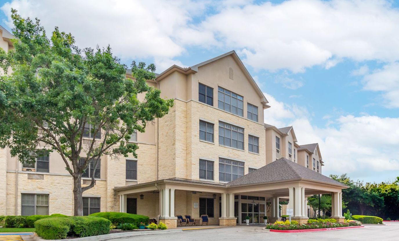 Front exterior of Brookdale Northwest Hills facility