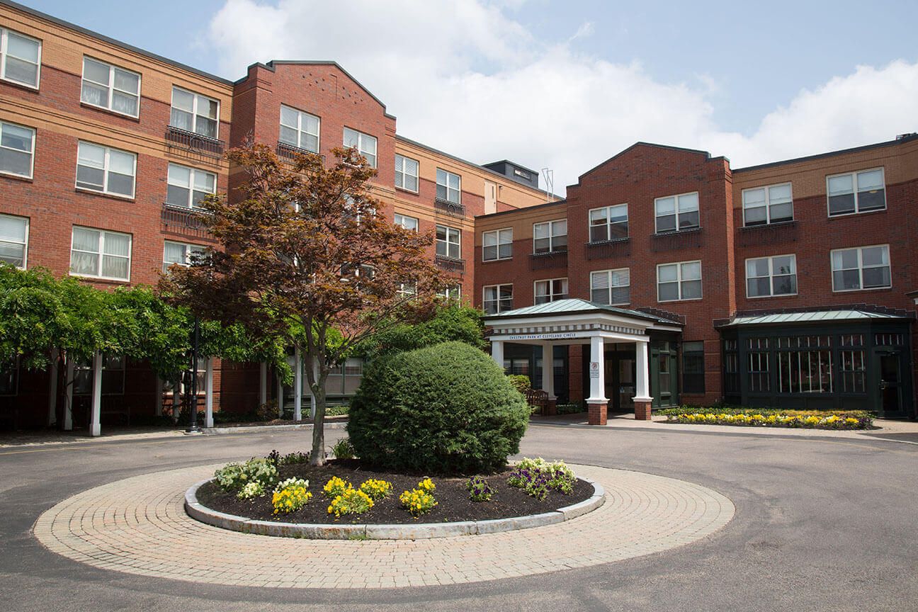 Exterior view of Chestnut Park at Cleveland Circle