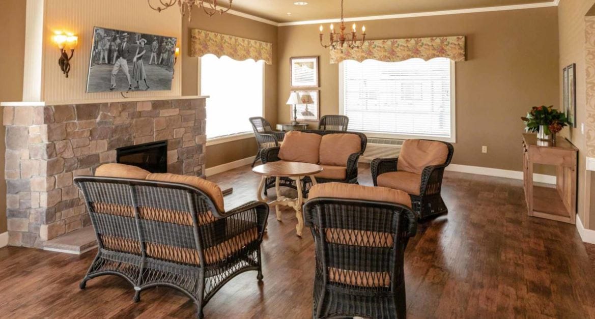 Inviting common area with comfortable seating