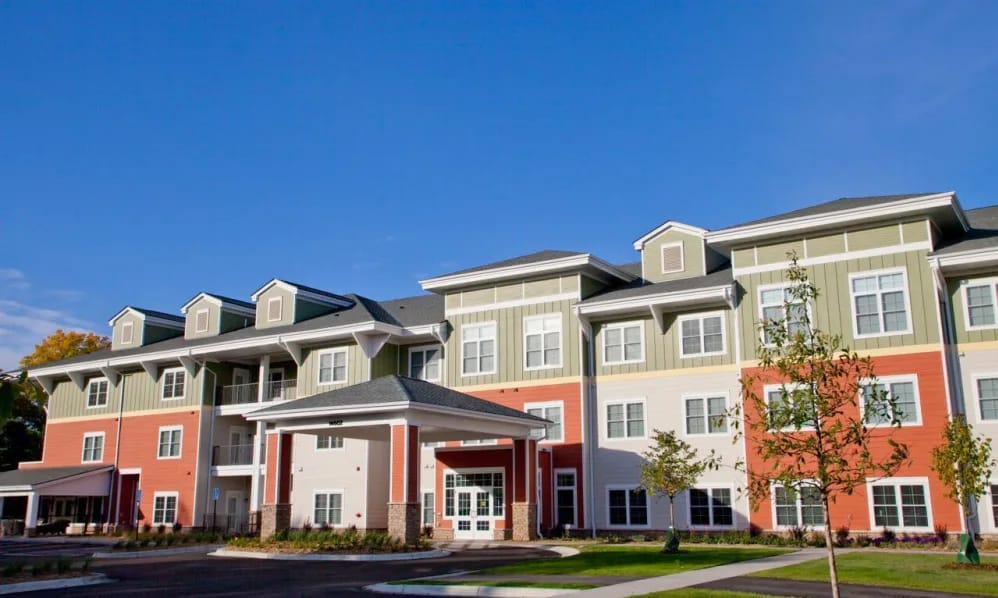 Exterior view of Keystone Place at LaValle Fields
