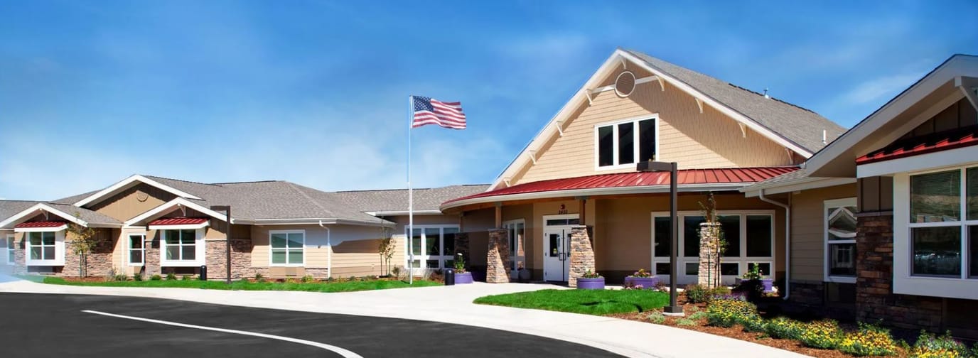 Exterior view of MorningStar Memory Care at Bear Creek