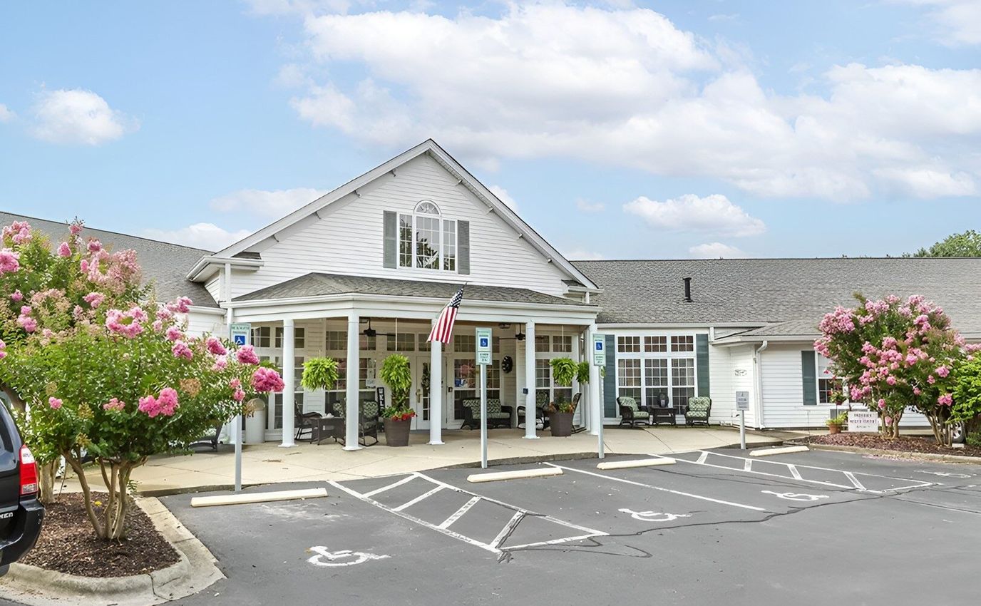 Front entrance of the Brookdale Reidsville facility
