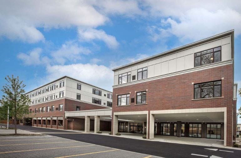 Exterior view of The Sheridan at River Forest
