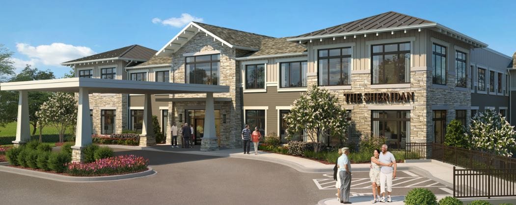 Exterior view of The Sheridan at Severna Park