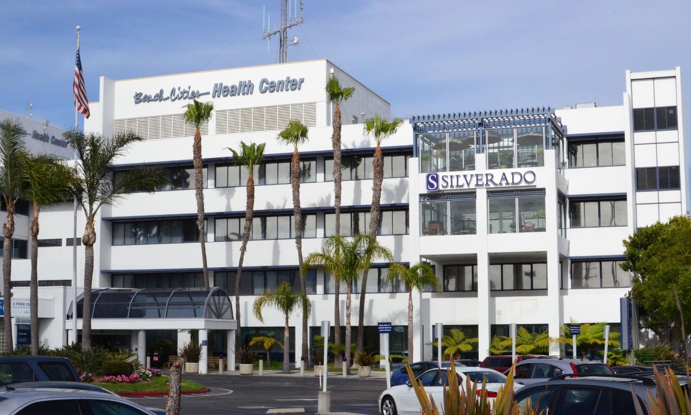 Exterior view of Silverado Beach Cities Memory Care Community
