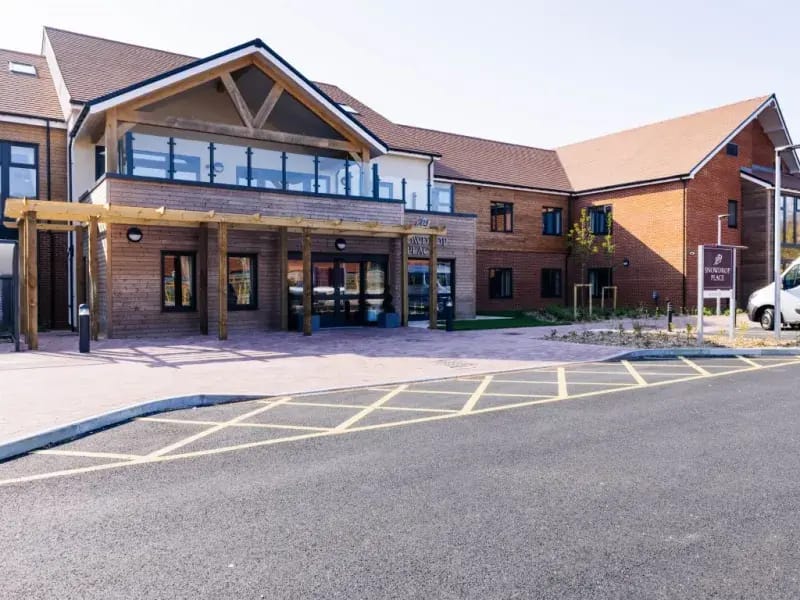 Exterior view of Snowdrop Place Care Home