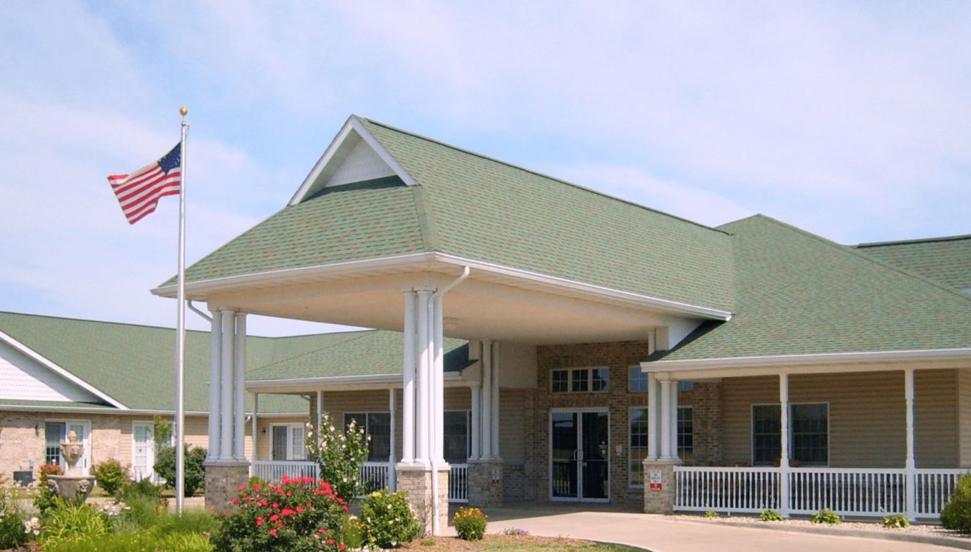 Exterior view of The Glenwood Supportive Living facility