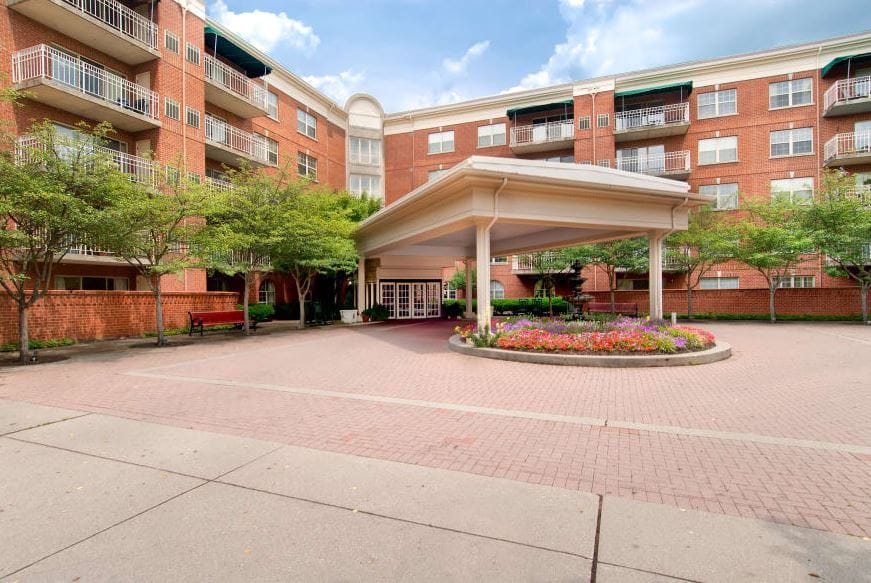 Exterior view of The Seasons assisted living facility